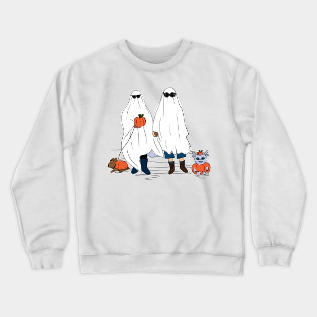 Pumpkin Picking Crewneck Sweatshirt by samanthagarrett